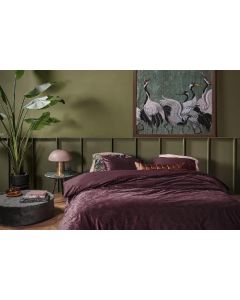 At Home Forgotten dekbedovertrek Aubergine