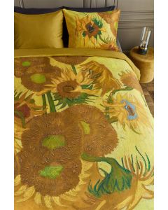 Beddinghouse Van Gogh Museum Tournesol dekbedovertrek Geel