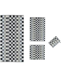Cawo Unique washandjes / gastendoekjes Cubes 942