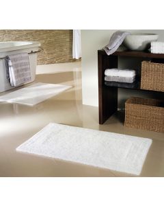 CAWO LUXE OMKEERBARE WITTE BADMAT 70 X 120 CM - SALE