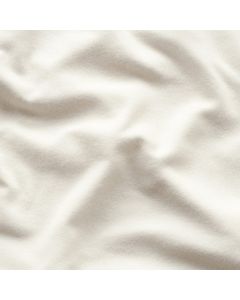 Dommelin Uni flanel hoeslaken Ecru hoek 50 cm (Maatwerk)