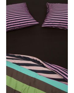 Beddinghouse Dutch Design hoeslakens jersey Lycra zwart