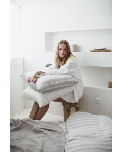 Libeco linnen dekbedovertrek Guest House stripe (excl. slopen)