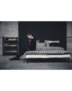 Libeco THE TACK STRIPE dekbedovertrek 100% Linnen  (excl. slopen)
