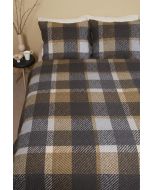 Beddinghouse dekbedovertrek flanel Marnix Grijs