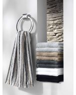 Lifestyle gestreepte Cawö washandjes/gastendoekje 7048/37