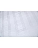 Dommelin lina gedessineerd hoeslaken hoek 30 cm wit