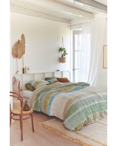 Ariadne at Home Soft Linen Dekbedovertrek Groen