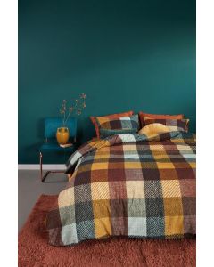 Beddinghouse dekbedovertrek flanel Becket Multi