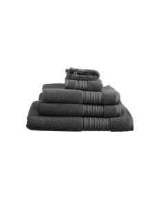 Beddinghouse Sheer washandjes / gastendoekjes katoen Antraciet (set 2 stuks)