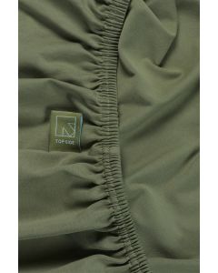 Beddinghouse Dutch Design Split Topper hoeslakens jersey Lycra groen