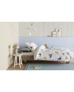 Beddinghouse Fiep dekbedovertrek Vogels Multi