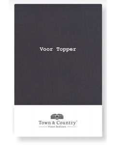 Town & Country topperhoeslaken percal