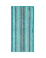 Cawo Unique handdoeken Stripes 944.44 turquoise