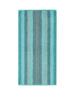 Cawo Unique handdoeken Stripes 944.44 turquoise