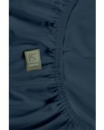 Beddinghouse Dutch Design split topper hoeslakens jersey Lycra blauw